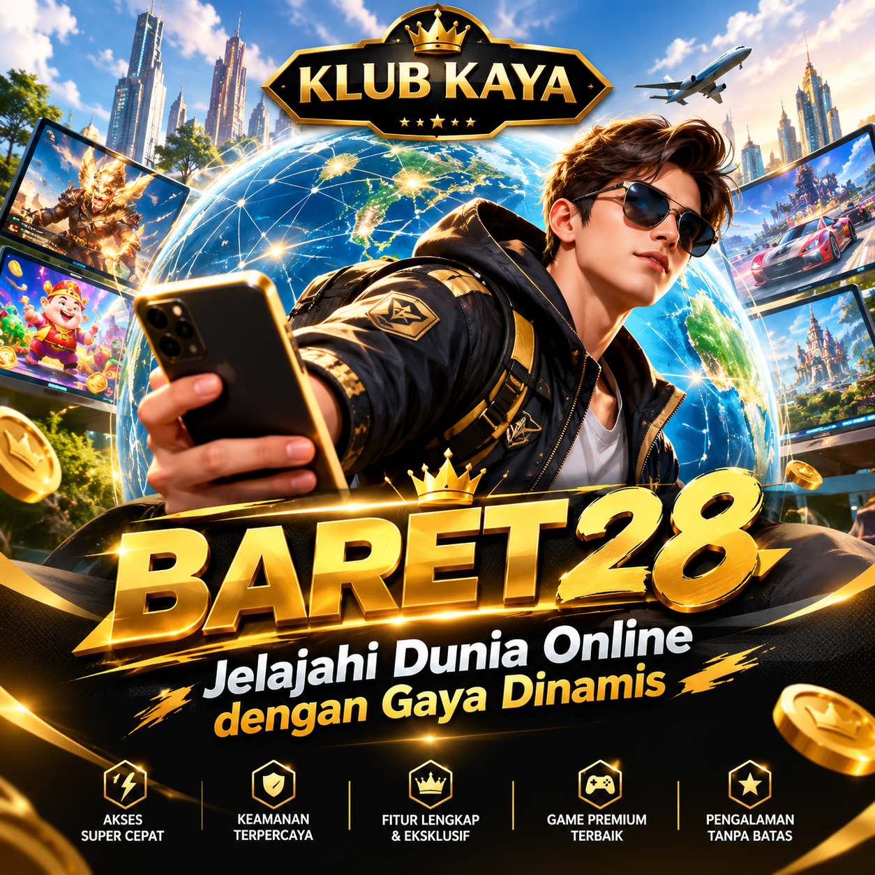 BARET28 | Jelajahi Dunia Online dengan Gaya Dinamis