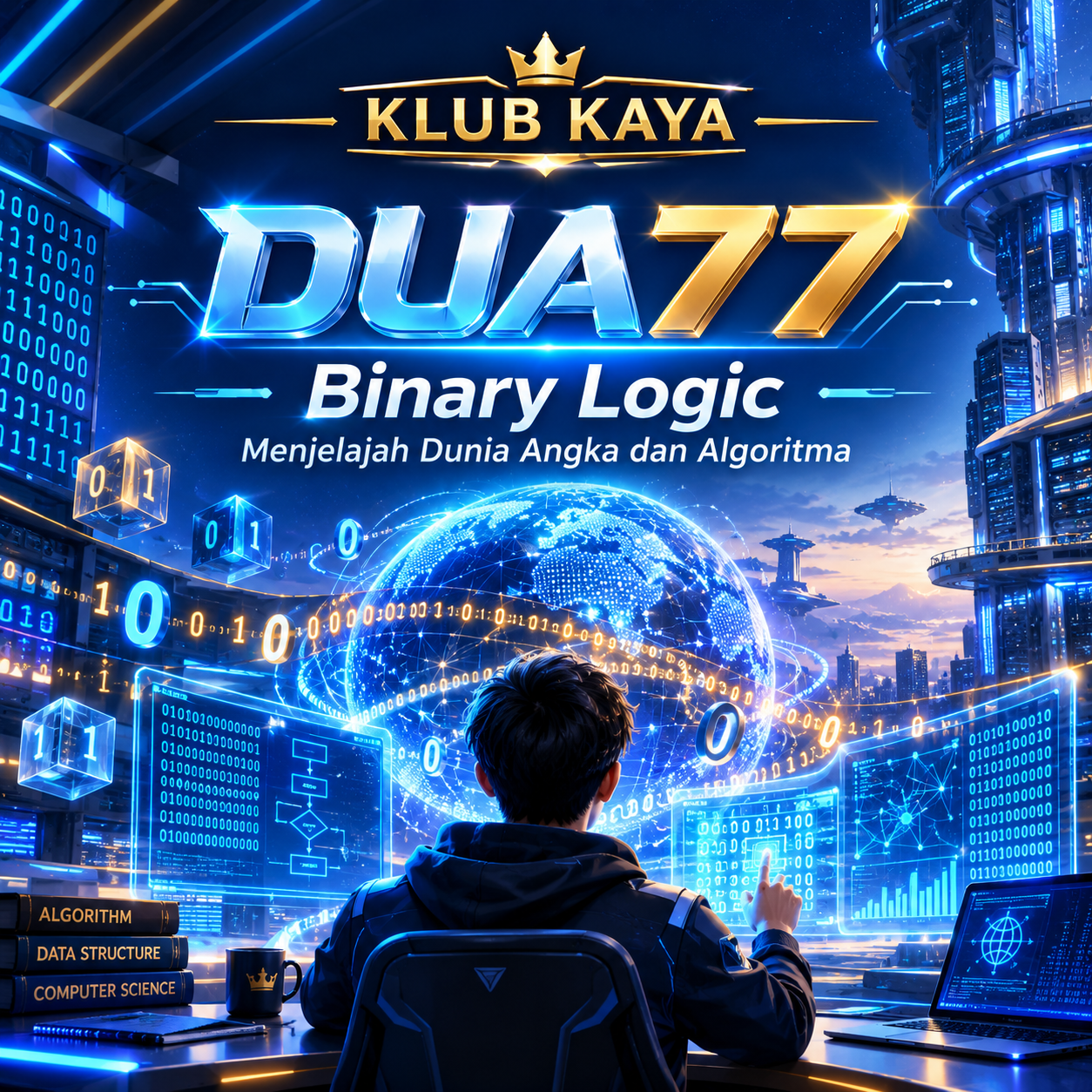 DUA77 | Binary Logic Menjelajah Dunia Angka dan Algoritma