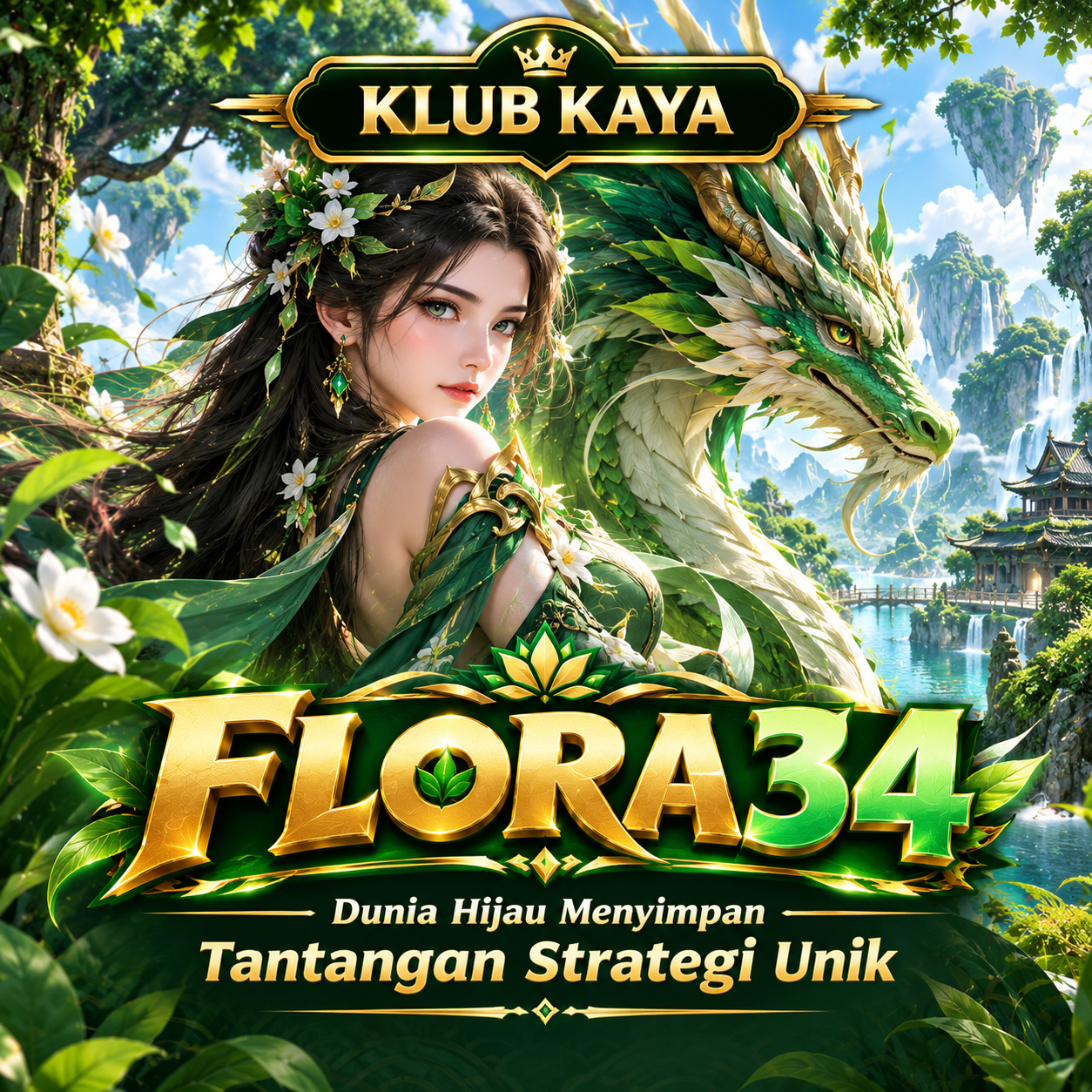 FLORA34 π Dunia Hijau Menyimpan Tantangan Strategi Unik