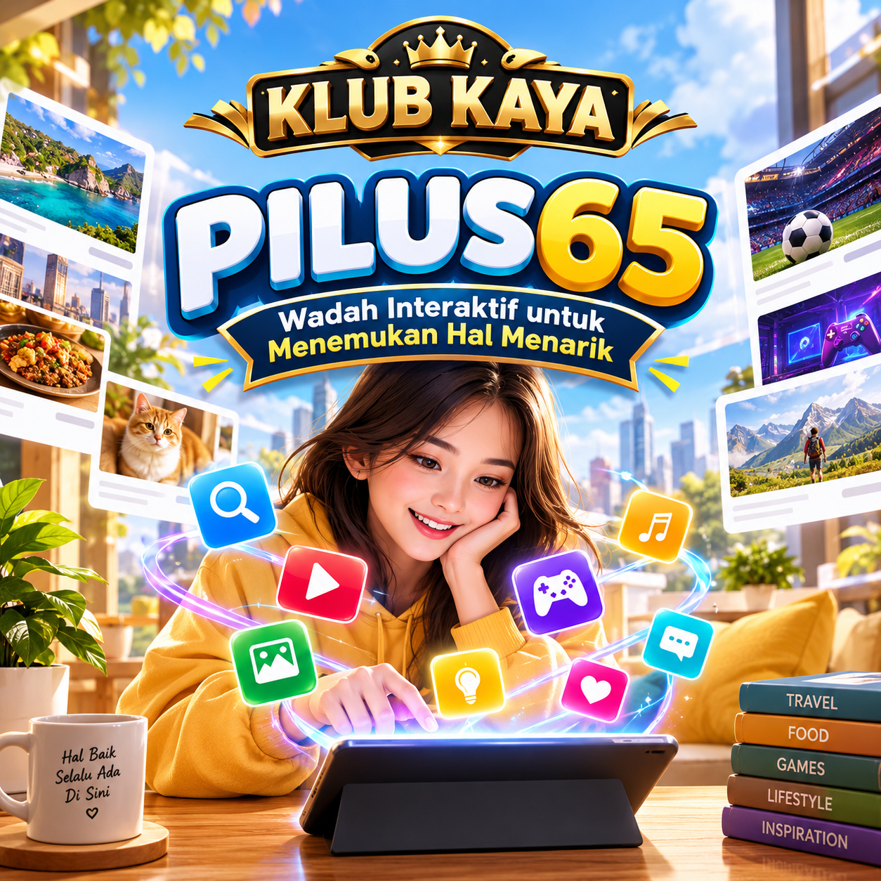 PILUS65 | Wadah Interaktif untuk Menemukan Hal Menarik