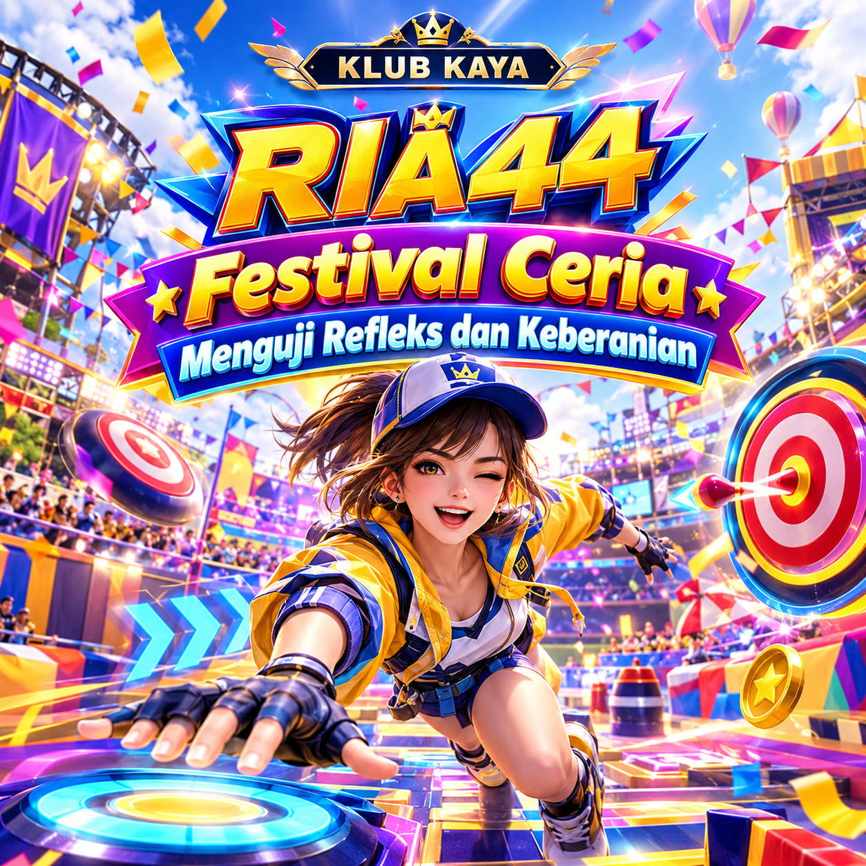 RIA44 | Festival Ceria Menguji Refleks dan Keberanian