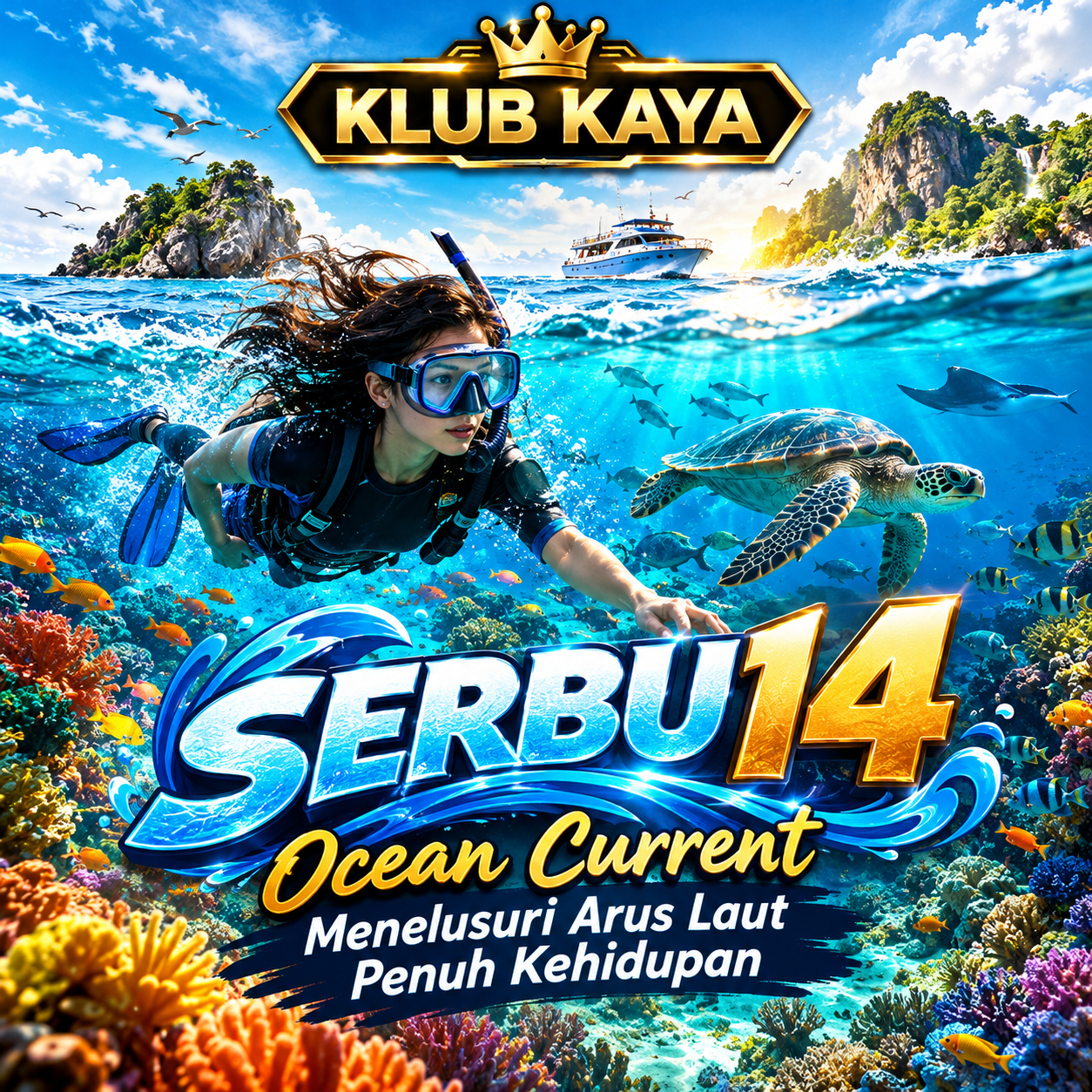 SERBU14 | Ocean Current Menelusuri Arus Laut Penuh Kehidupan